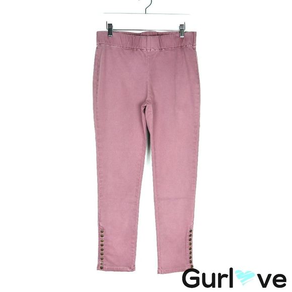 Soft Surroundings Mauve Metro Jeggings Pants PS - Picture 1 of 8